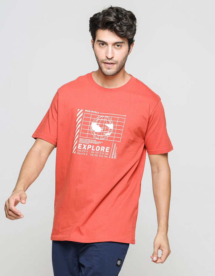 T Zone Big Size Short Sleeve T-Shirt Explore