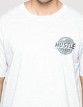 T Zone Big Size Short Sleeve T-Shirt Hustle Print