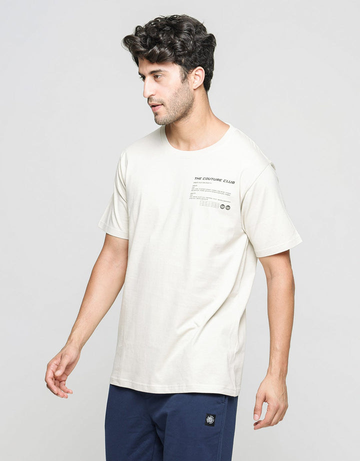 T Zone Big Size Short Sleeve T-Shirt Couture Print