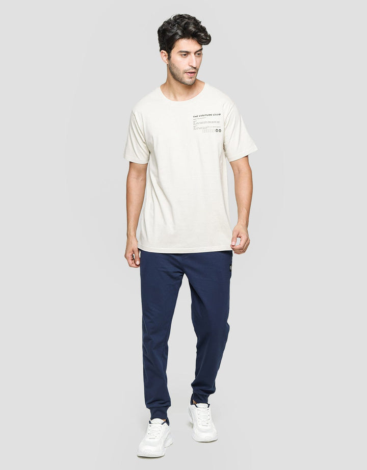 T Zone Big Size Short Sleeve T-Shirt Couture Print