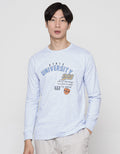 T Zone Long Sleeve T-Shirt Print Theme Varsity Icon - State University