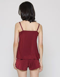 St. Yves Top Boxer Lace Set Lingerie Wanita