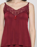 St. Yves Top Boxer Lace Set Lingerie Wanita