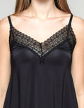 St. Yves Top Boxer Lace Set Lingerie Wanita