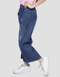 Nevada Grafitti Wideleg Celana Denim Anak Perempuan