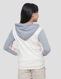 Nevada Knit Cut N Sewn With Hoodie And Embro Bear Jaket Anak Perempuan