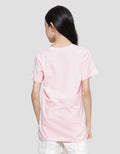 Nevada Unicorn Print Kaos Lengan Pendek Anak Perempuan