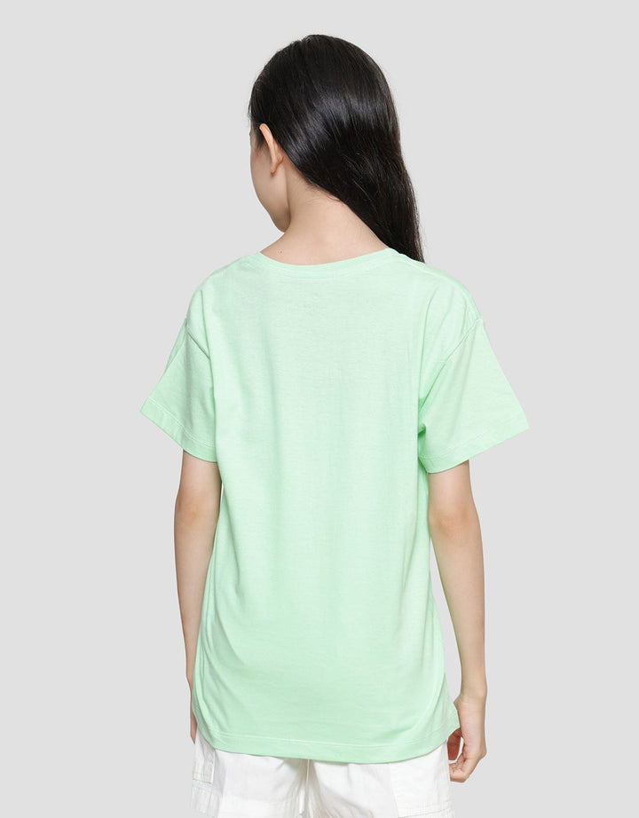 Nevada Print Unicorn Kaos Lengan Pendek Anak Perempuan
