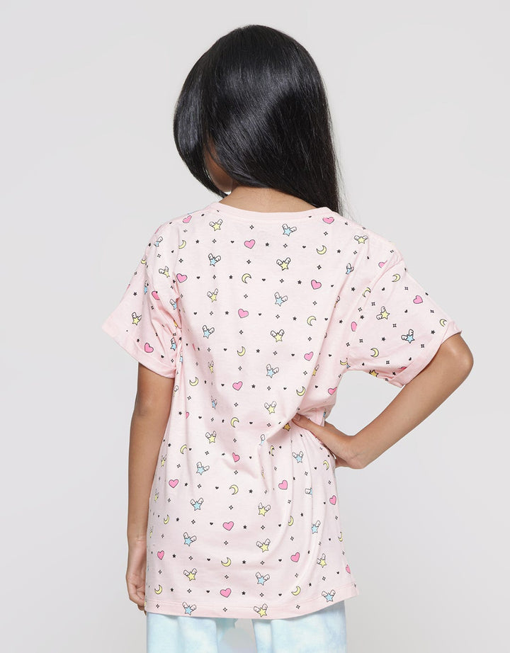 Nevada Lovely Wording Kaos Anak Perempuan