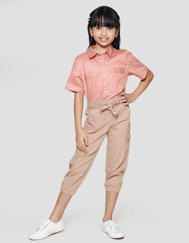 Little M Jogger Paperbag Cargo Pocket