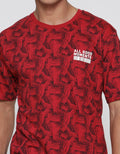 Nevada Tssf Print Kaos Casual Pria