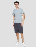 Details Short Sleeve T-Shirt Key Item R Neck Basic Jersey Solid