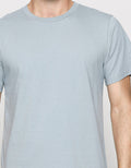 Details Short Sleeve T-Shirt Key Item R Neck Basic Jersey Solid