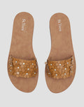 St. Yves Flower Strap Slipper Women's Sandals