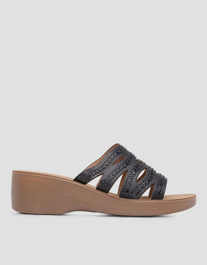 St. Yves Wq53 Slipper Sandal Wanita
