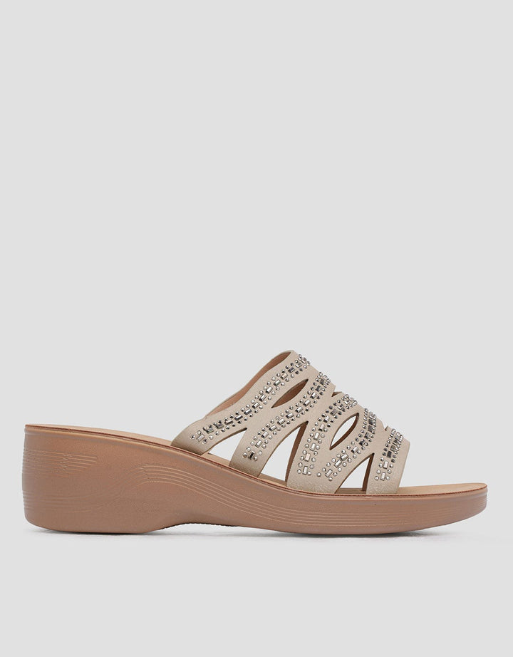 St. Yves Wq53 Slipper Sandal Wanita