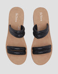 St. Yves Double Quilt Women's Wedge Sandals