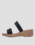 St. Yves Double Quilt Women's Wedge Sandals