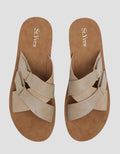 St. Yves Cross Style Women's Wedge Sandals