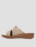 St. Yves Cross Style Women's Wedge Sandals