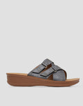 St. Yves Cross Style Women's Wedge Sandals