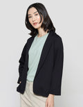 Connexion Blazer Long Sleeve Loose Ponte
