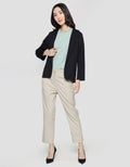 Connexion Blazer Long Sleeve Loose Ponte