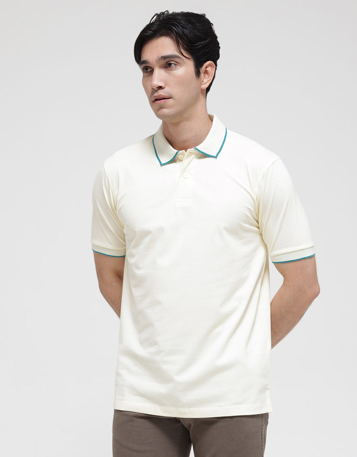 Walrus Men's One Color Stripe Polo Shirt