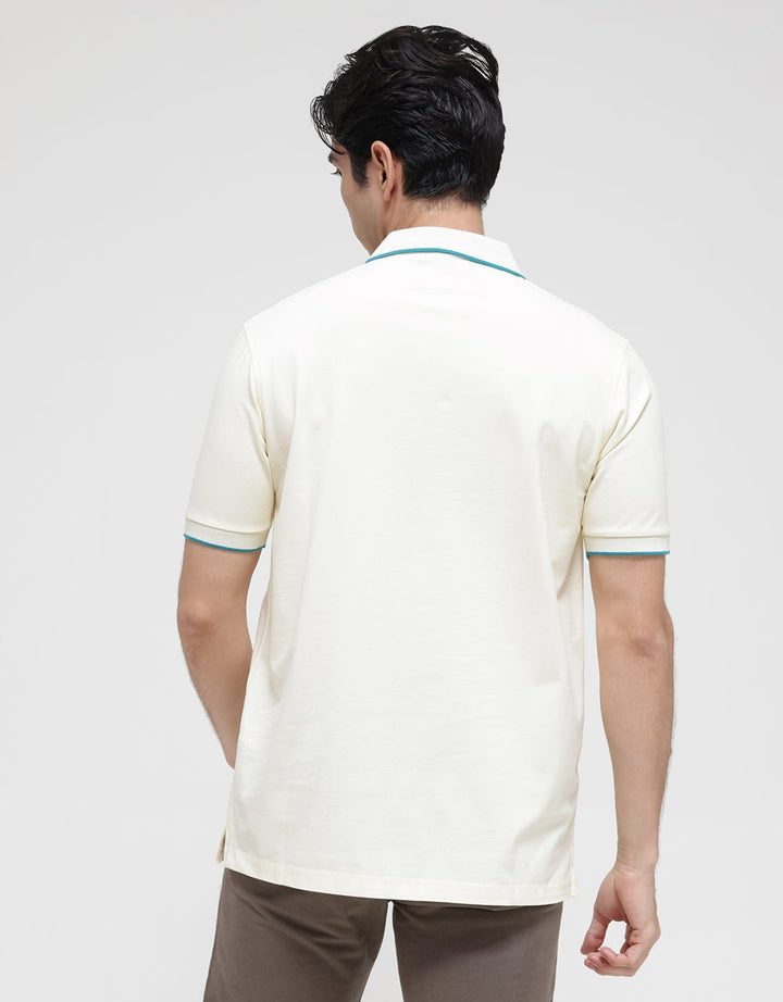 Walrus Men's One Color Stripe Polo Shirt