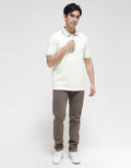 Walrus Men's One Color Stripe Polo Shirt
