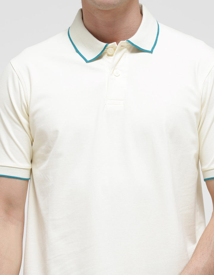 Walrus Men's One Color Stripe Polo Shirt