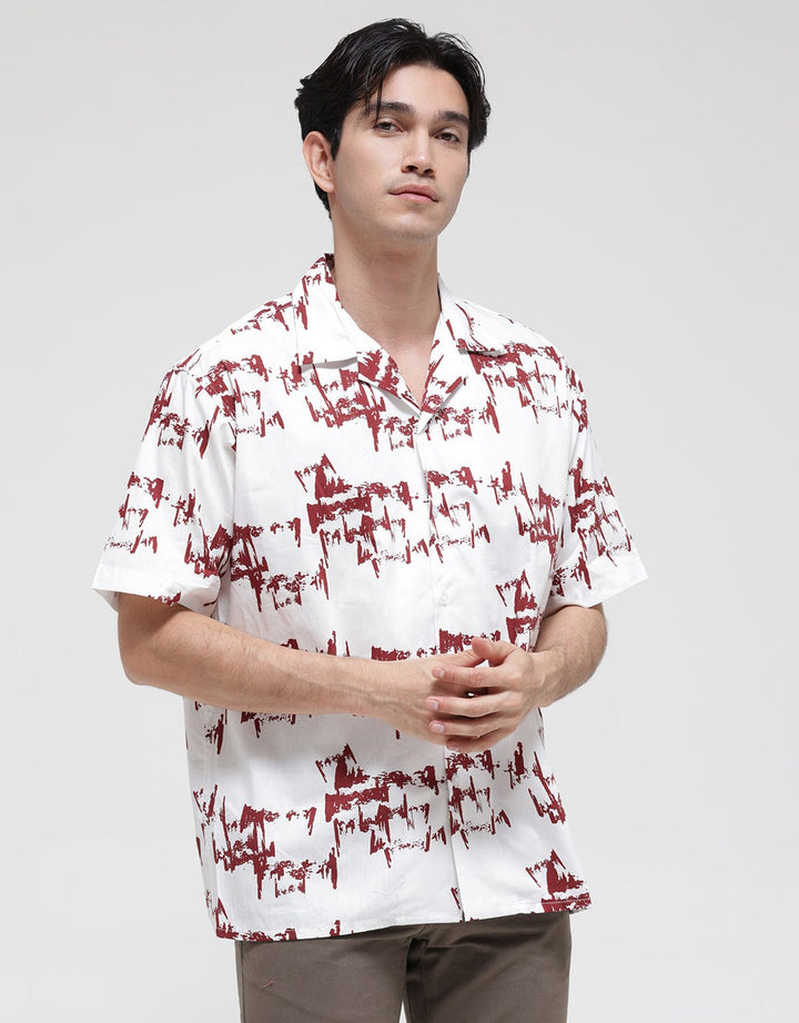 Walrus Abstract Print Shirt