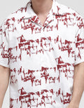 Walrus Abstract Print Shirt