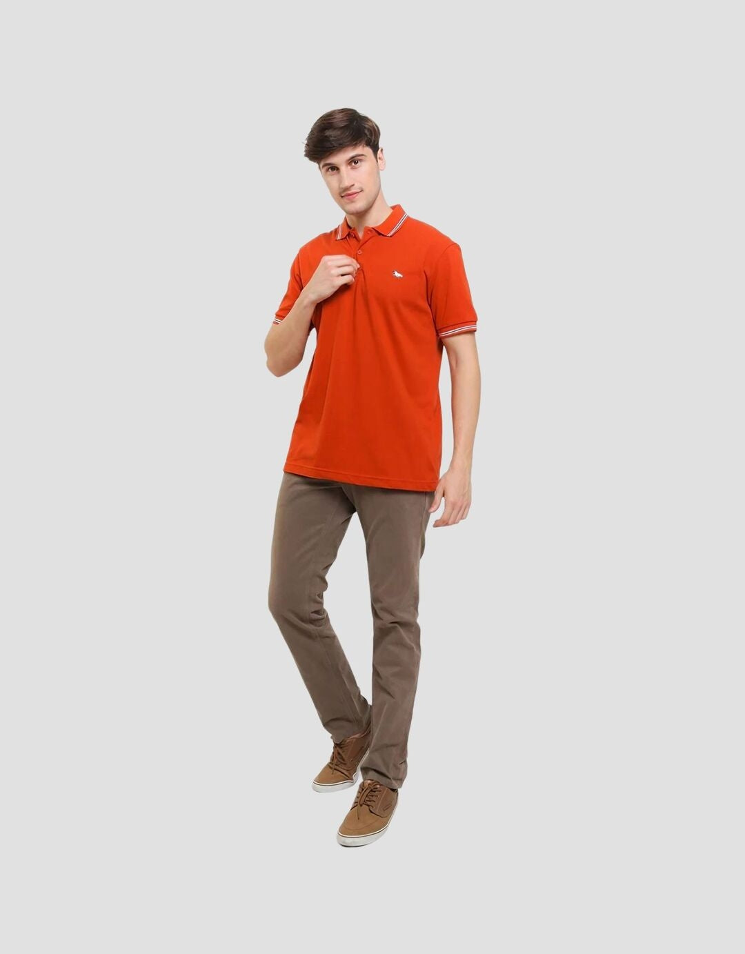 Walrus Polo Kaos Basic Padat Pria