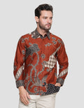 Arjuna Weda Batik Sekar Jagad Kemeja Pria