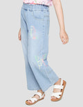 Aero Wide Leg Butterfly Denim Girls