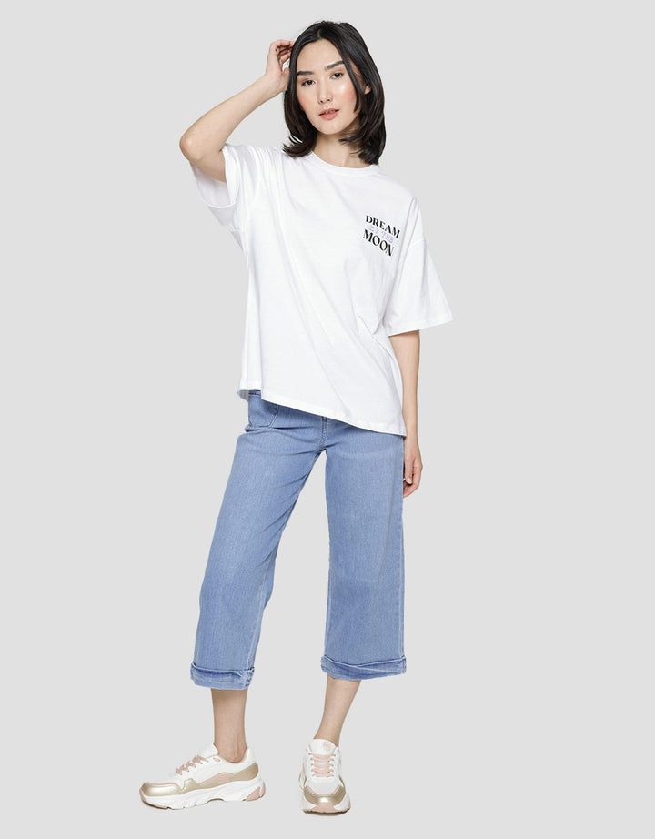 Nevada Ovi Dream Moon Kaos OVZ Wanita