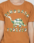 Little M Bamboo Dino Kaos Anak Laki-laki
