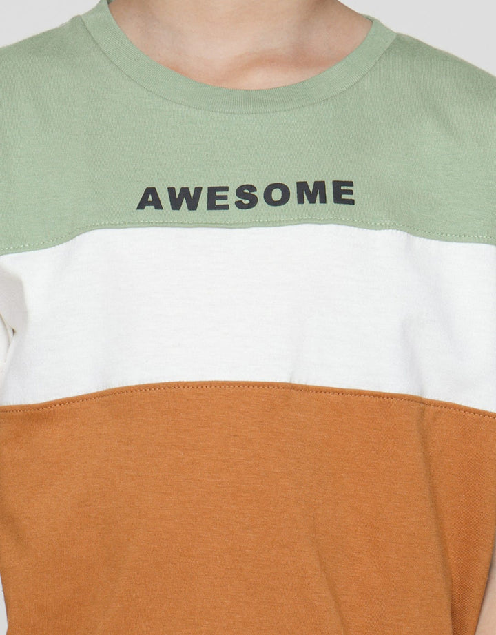 Little M Cut Sewn Bamboo Boys T-Shirt