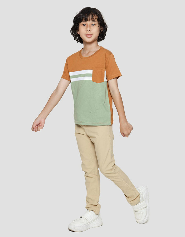 Little M Bamboo Cut Sewn Boys T-Shirt