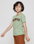 Little M Genius Print Kaos Anak Laki-laki