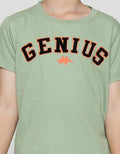 Little M Genius Print Kaos Anak Laki-laki