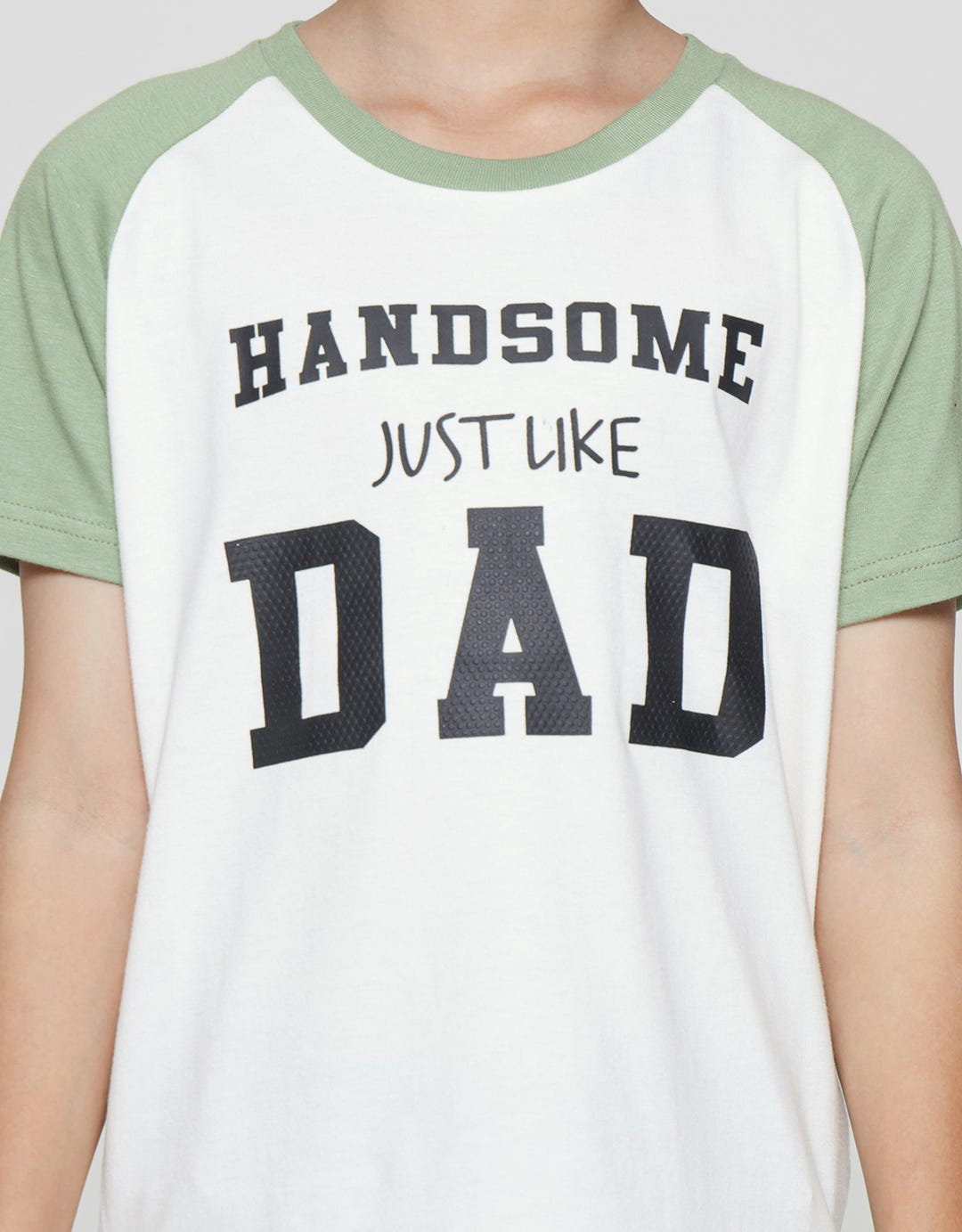 Little M Bamboo Just Like Dad Boys T-Shirt