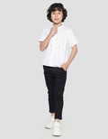 Little M Abstract Print Koko Anak Laki-laki