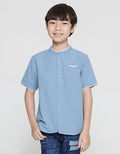 Little M Crepe Casual Baju Koko Anak Laki-laki