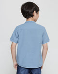 Little M Crepe Casual Baju Koko Anak Laki-laki