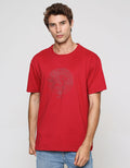 Cole Cny Rount Rcy Cot Kaos Lengan Pendek Pria