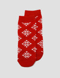 Pipiniko Xmass Snow Flakes Kids Socks