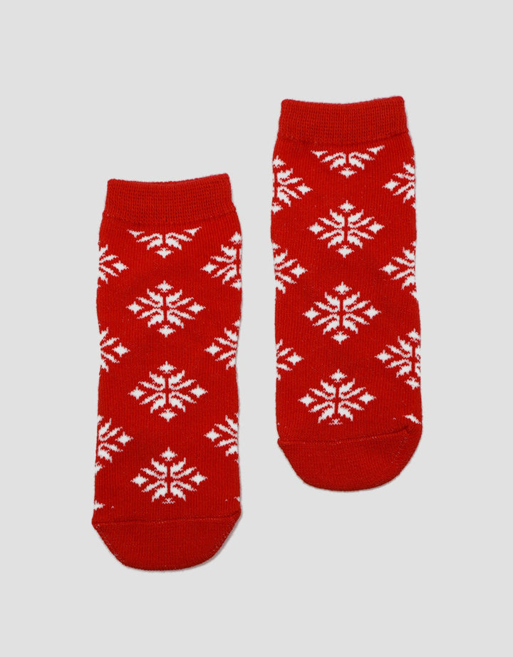 Pipiniko Xmass Snow Flakes Kids Socks