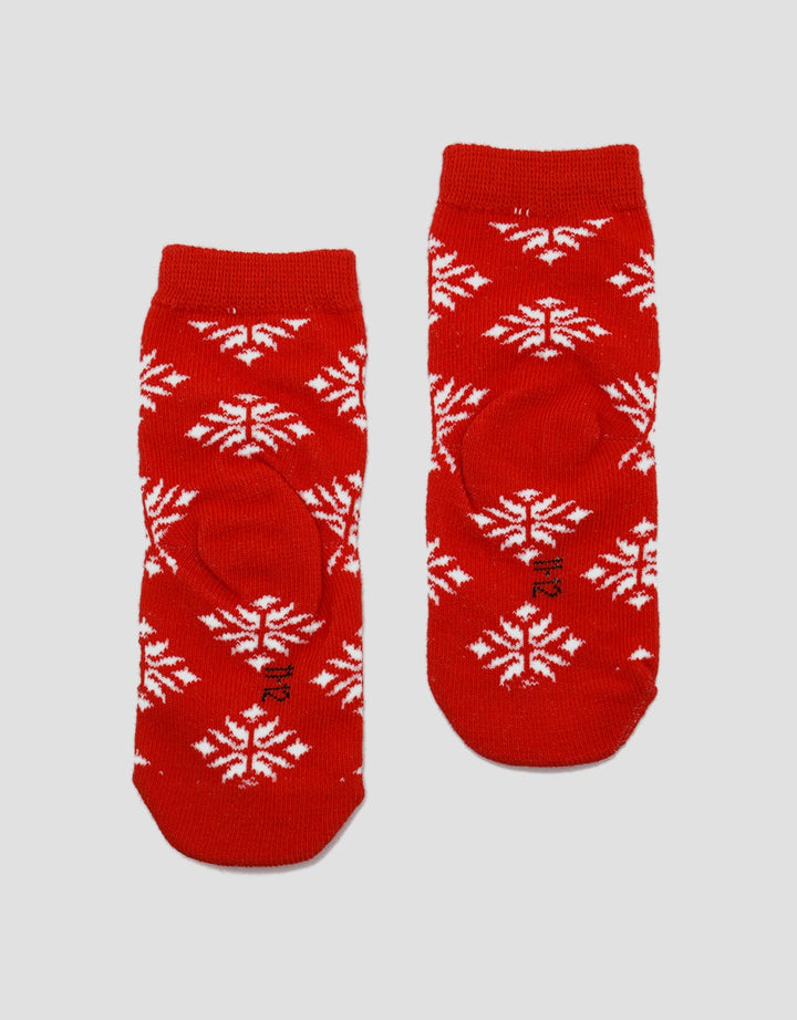 Pipiniko Xmass Snow Flakes Kids Socks